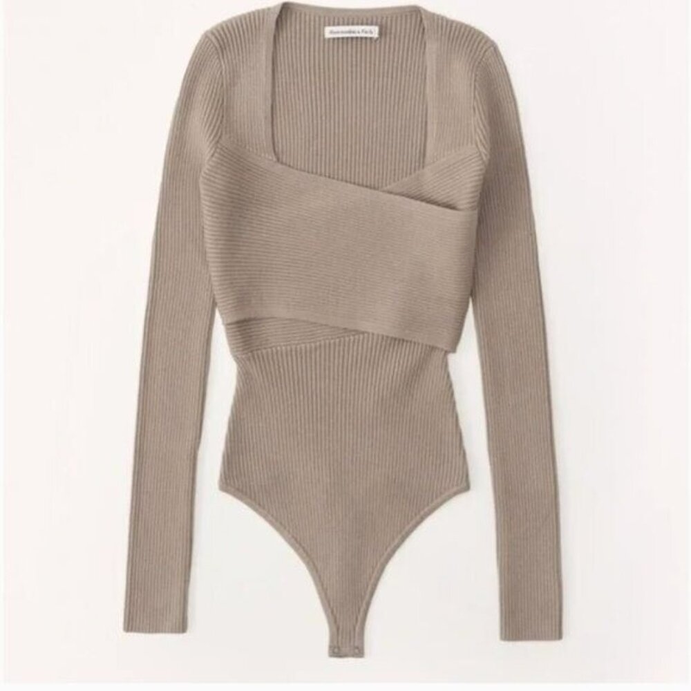 Abercrombie Wrap Bodysuit, Size XS